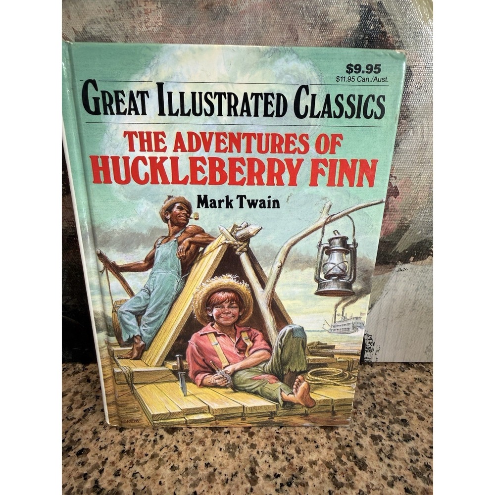 Great Illustrated Classics The Adventures of Huckleberry Finn Mark Twain HH529
